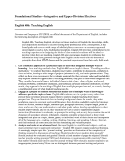 English 486 (Teaching English)