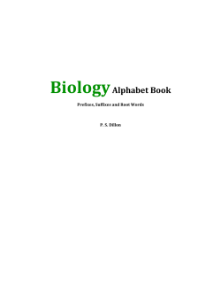 Biology ABC Book
