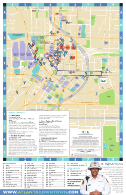 CAP Restaurant Walking Map 2014.indd