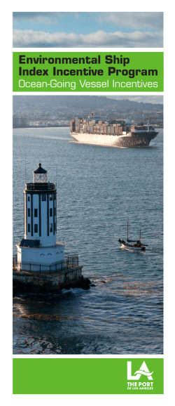 Environmental Ship Index Incentive Program