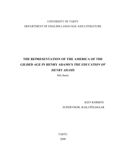 the representation of the america of the gilded age in