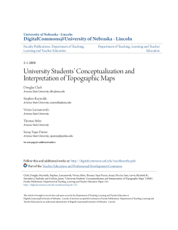 University Students` Conceptualization and Interpretation of