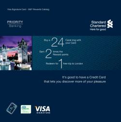 Signature Rewards Catalog Apr`14-Cover