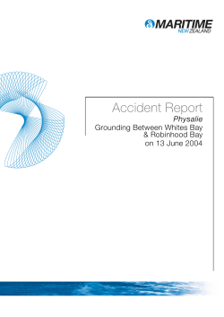 Physalie - Maritime NZ