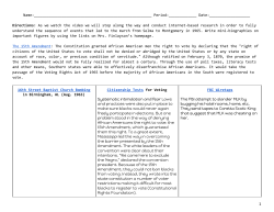 Directions: ​As we