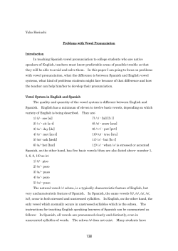 Fig. 1, The English vowel system, a typical centripetal