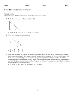 ExamView - Unit 2 Review.tst