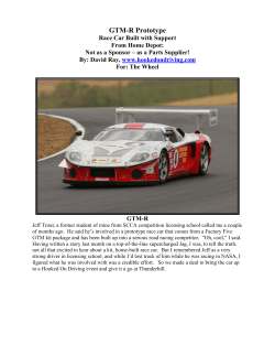 GTM-R Prototype - Hooked on Driving