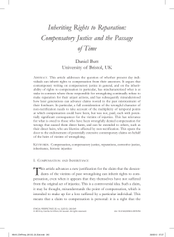 Inheriting Rights to Reparation: Compensatory Justice and the