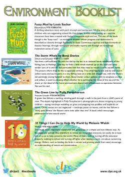 Environment booklist