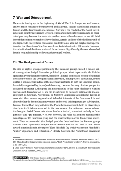7 War and D&eacute;nouement