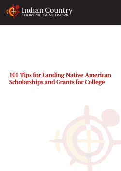 101 Tips for Landing Native American Scholarships and Grants for