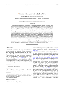 Structure of the Airflow above Surface Waves
