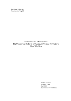 Some third and other destiny