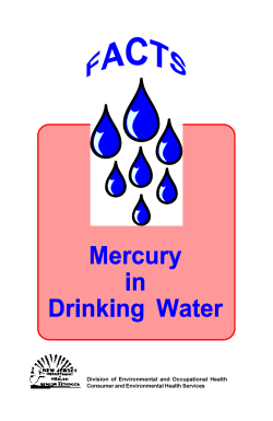 Facts: Mercury in Drinking Water
