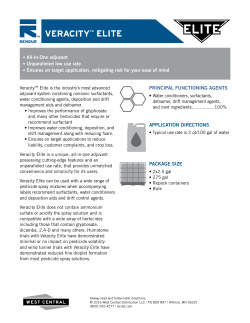 PRINCIPAL FUNCTIONING AGENTS APPLICATION DIRECTIONS