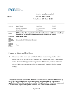 Application of the Normal Purchases and Normal Sales Scope