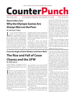 The Rise and Fall of Cesar Chavez and the UFW