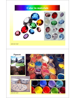 Color in materials