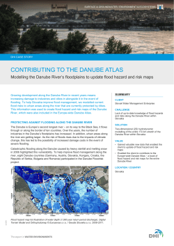 Contributing to the Danube Atlas