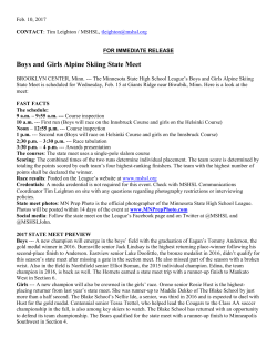 Advance News Release