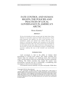 Fate Control and Human Rights: The Policies and Practices of Local