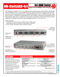NM-iSwitchHD-4X1