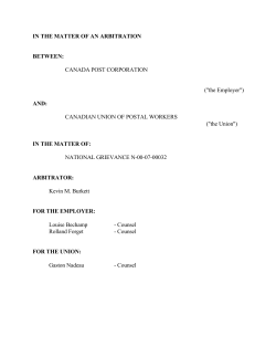 HERE - CUPW Vancouver