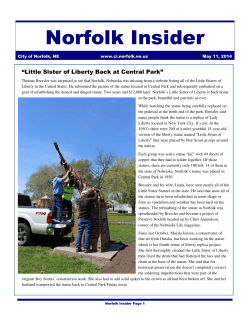 May 11, 2014 - City of Norfolk, NE