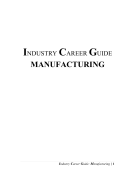 A Career Guide on the Manufacturing Sector in the Philippines