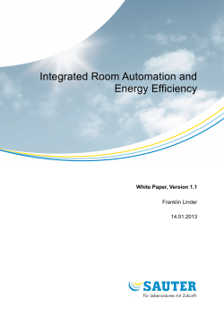 Integrated Room Automation and Energy Efficiency pdf