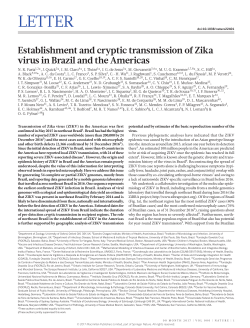 Epidemic establishment and cryptic transmission of