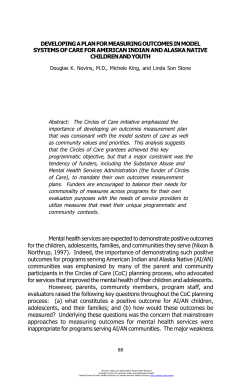 American Indian and Alaska Native Mental Health Research: The