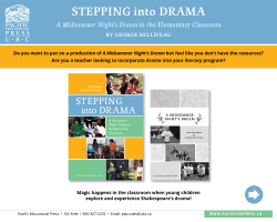 Stepping into Drama - Pacific Educational Press
