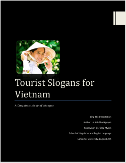Tourist Slogans for Vietnam