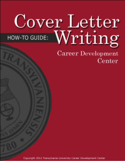 Cover Letter Writing Guide