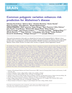 Common polygenic variation enhances risk prediction for