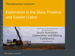 Exploration in the Olary Province and Gawler Craton