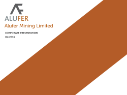 here - Alufer Mining Limited