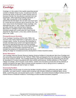 Coolidge - Arizona Commerce Authority