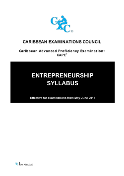 the caribbean advanced proficiency examinations