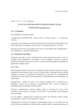 Courtesy translation Annex &rdquo; B&rdquo; at n. 1159 of collection STATUTE OF