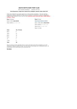 south notts hunt pony club