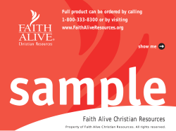 Two - Faith Alive Christian Resources