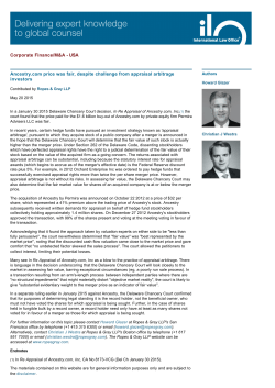 Ancestry.com price was fair, despite challenge from appraisal