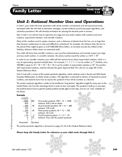 Family Letter - Stutzfamily.com