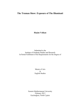 The Truman Show: Exposure of The Illuminati