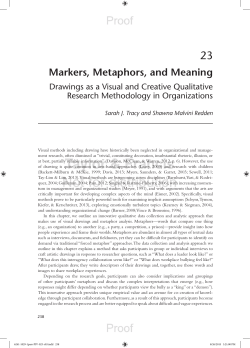 Markers, metaphors, and meaning: Drawings as a