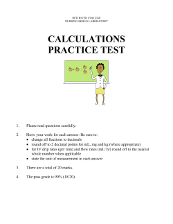calculations practice test - RRC blogs