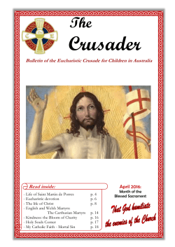 Crusader - SSPX Australia